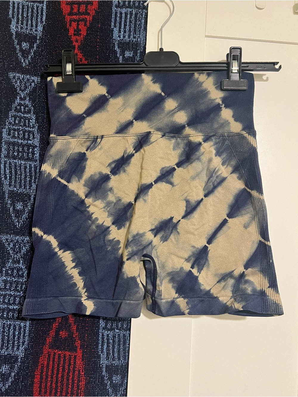 Tie-Dye High-Waist Women’s Bike Shorts